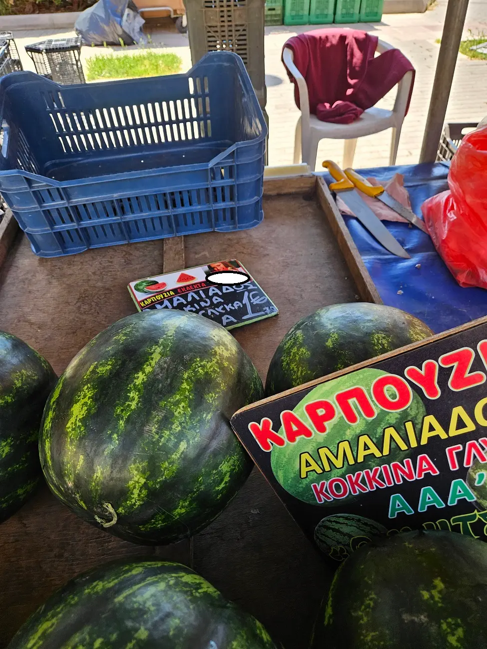 Πονηριές και στα καρπούζια! Βλέπεις τ